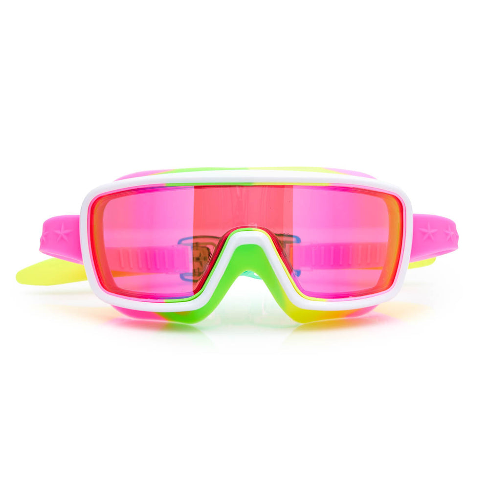 Multicolor Melon Chromatic Swim Goggles